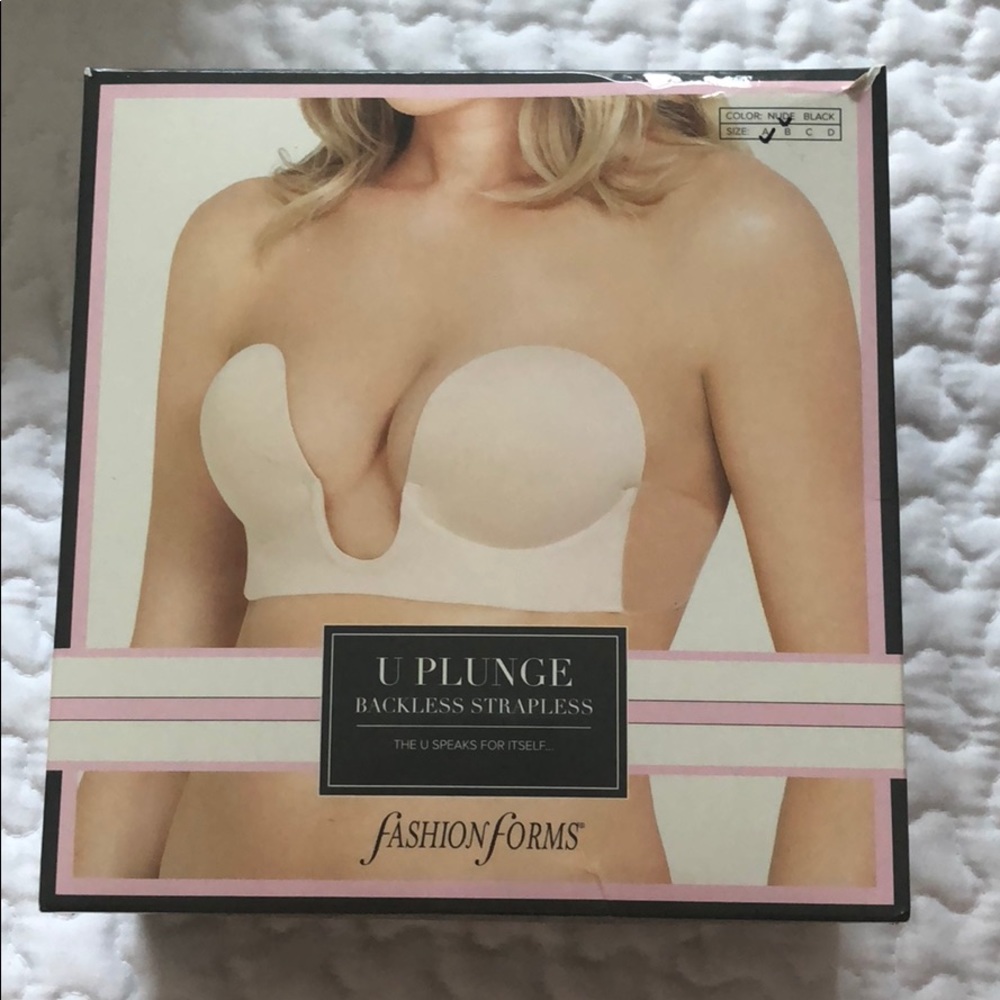 Brand new never worn, in box U Plunge Backless Bra